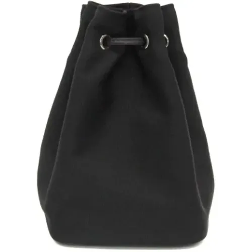 Pre-owned Bucket Bags, female, , Size: ONE SIZE Pre-owned Canvas clutches - Gucci Vintage - Modalova