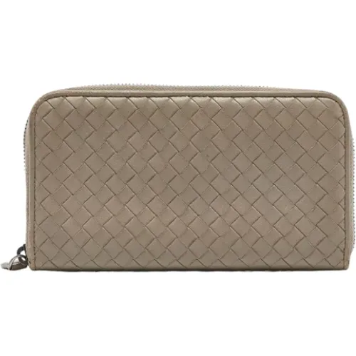 Pre-owned Wallets, female, , Size: ONE SIZE Pre-owned Leather wallets - Bottega Veneta Vintage - Modalova