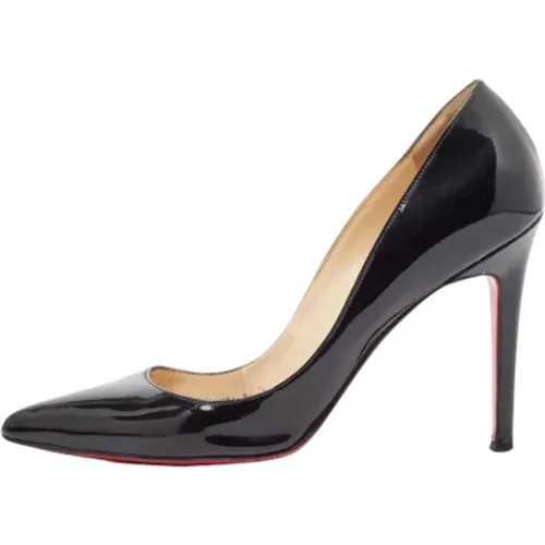 Pre-owned Leather heels , female, Sizes: 5 1/2 UK - Christian Louboutin Pre-owned - Modalova