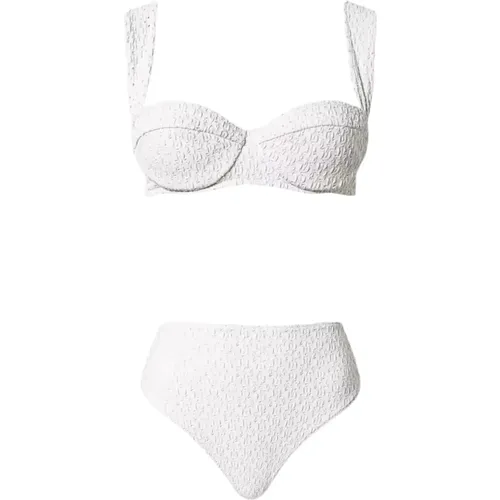 Sea Embroidered Bikini Set , female, Sizes: L - Twinset - Modalova