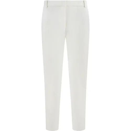 Slim-fit Trousers, female, , Size: XS Straight Trousers Hidden Closure - pinko - Modalova