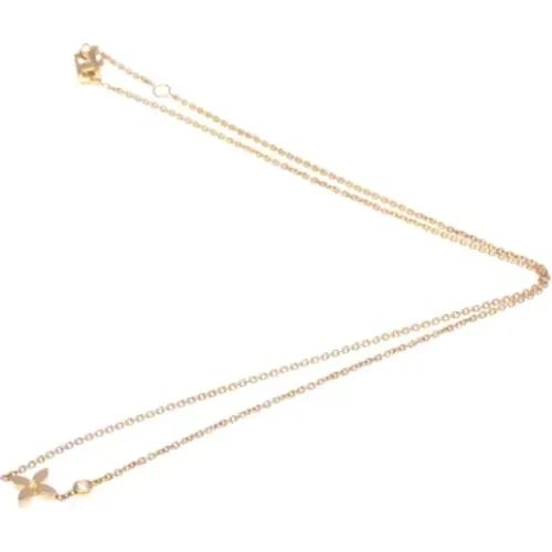 Pre-owned Jewellery, female, , Size: ONE SIZE Pre-owned Rose Gold necklaces - Louis Vuitton Vintage - Modalova