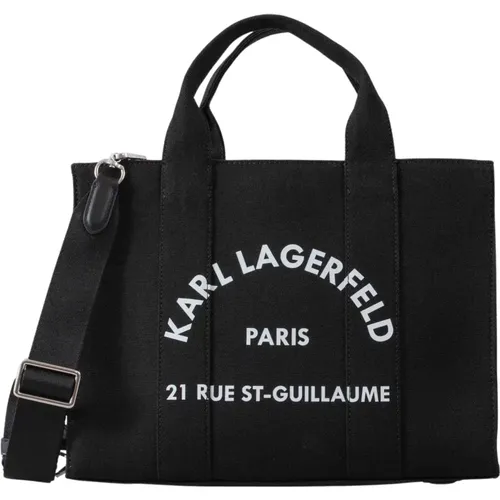 Medium Tote BAG Cuadrado RUE St-Guillaume - Karl Lagerfeld - Modalova