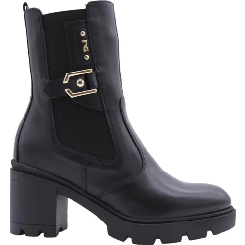 Stylish Ankle Boot Panchito , female, Sizes: 4 UK, 7 UK, 3 UK - Nerogiardini - Modalova