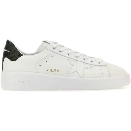 Sneakers, male, , Size: 7 US Pure New Leather Sneakers - Golden Goose - Modalova