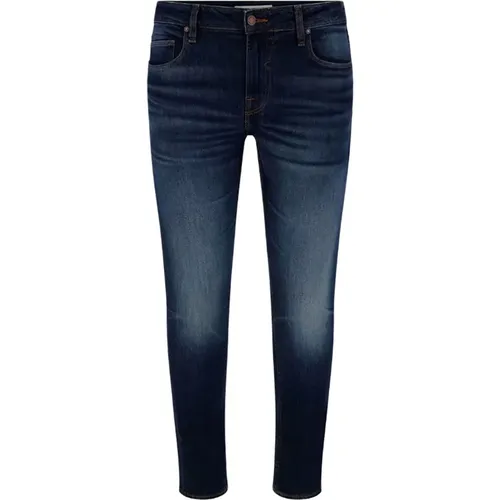 Slim-Fit Cotton Blend Jeans , male, Sizes: W33 L32, W38 L32, W40 L32 - Guess - Modalova