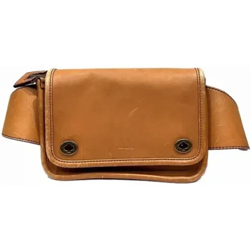 Pre-owned Belt Bags, male, , Size: ONE SIZE Pre-owned Fabric shoulder-bags - Coach Pre-owned - Modalova