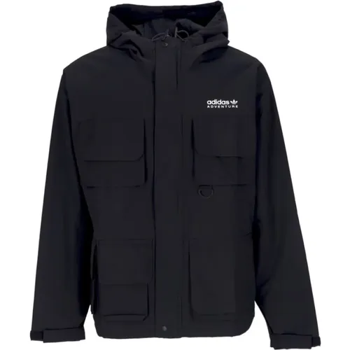 Down Jackets, male, , Size: XL ADV Multi-Pocket Down Jacket - Adidas - Modalova