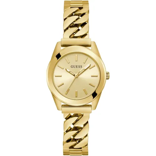 Serena Gold Quartz Watch Stainless Steel , female, Sizes: ONE SIZE - Guess - Modalova