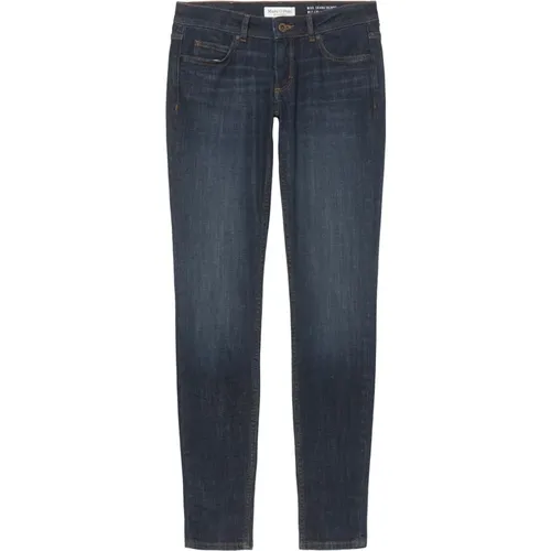 Skara Skinny Jeans - Geringe Umweltauswirkungen , Damen, Größe: W26 L32 - Marc O'Polo - Modalova