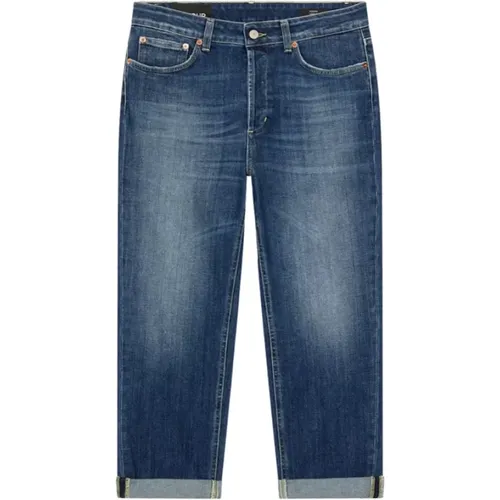 Loose Fit Jeans Ankle Length , female, Sizes: W25, W26, W27, W29, W28 - Dondup - Modalova