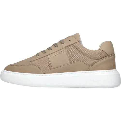 Taupe Nubuck Low Top Sneakers , Herren, Größe: 43 EU - Cycleur de Luxe - Modalova