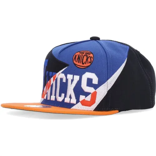 Caps, male, , Size: ONE SIZE New York Knicks Snapback Cap - Mitchell & Ness - Modalova