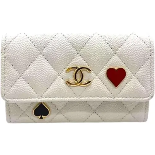 Pre-owned Wallets, female, , Size: ONE SIZE Pre-owned Leather wallets - Chanel Vintage - Modalova