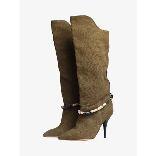 Pre-owned Leder boots - Isabel Marant Pre-owned - Modalova