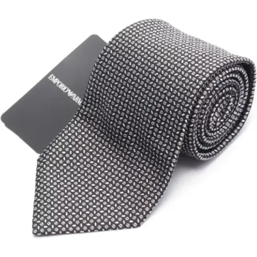 Pre-owned Accessories, male, , Size: ONE SIZE Pre-owned Silk home-office - Armani Pre-owned - Modalova