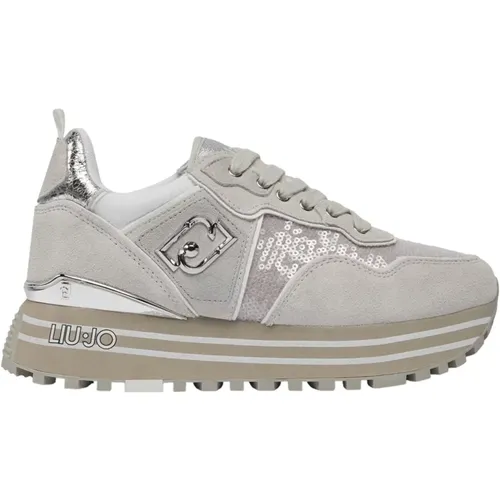 Low Top Sneakers in Synthetic Leather , female, Sizes: 4 UK - Liu Jo - Modalova