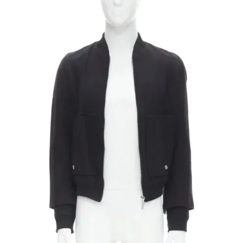 Pre-owned Wool outerwear , female, Sizes: XS - Balenciaga Vintage - Modalova