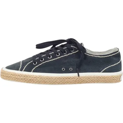 Pre-owned Suede sneakers , female, Sizes: 11 UK - Dolce & Gabbana Pre-owned - Modalova