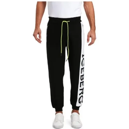 Sweatpants, male, , Size: L Sweatpants - Iceberg - Modalova