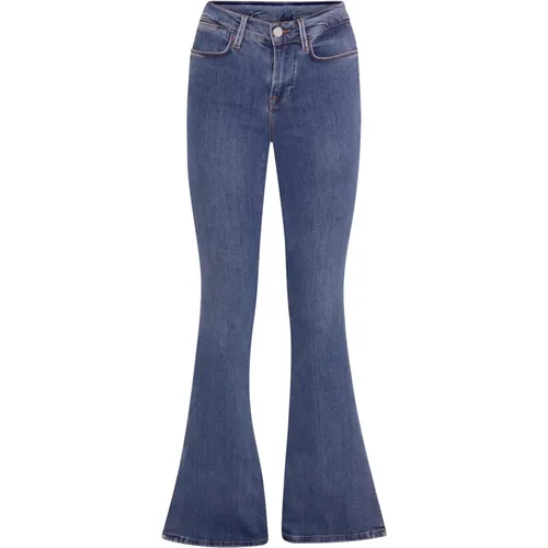 Le High Flare Jeans Mini Slits - Frame - Modalova