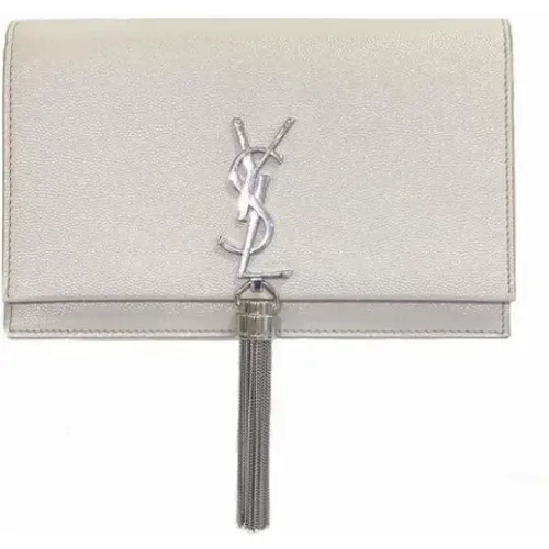 Pre-owned Wallets, female, , Size: ONE SIZE Pre-owned Leather wallets - Yves Saint Laurent Vintage - Modalova