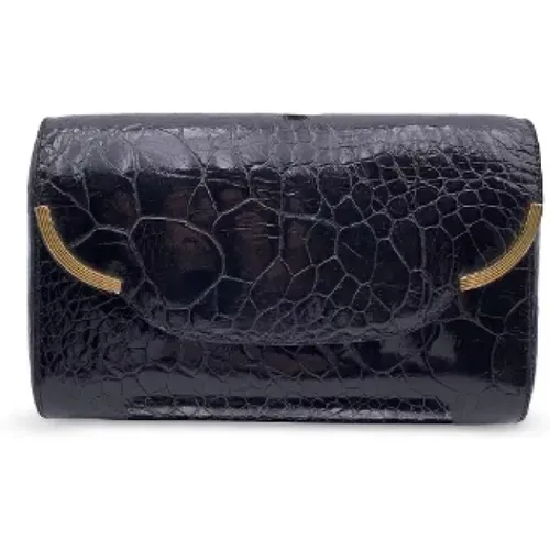 Pre-owned Clutches, female, , Size: ONE SIZE Pre-owned Leather gucci-bags - Gucci Vintage - Modalova