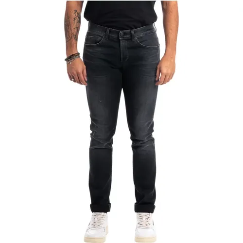 George Denim Pants , male, Sizes: W32, W30 - Dondup - Modalova