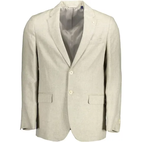 Blazers, male, , Size: XL Classic Jacket - Gant - Modalova