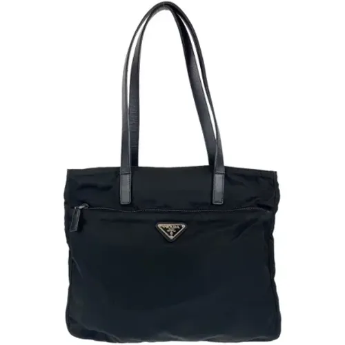 Pre-owned Tote Bags, female, , Size: ONE SIZE Pre-owned Canvas prada-bags - Prada Vintage - Modalova