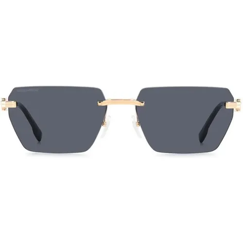 Modern Casual Sunglasses with Dark Smoke Lenses , male, Sizes: 58 MM - Dsquared2 - Modalova