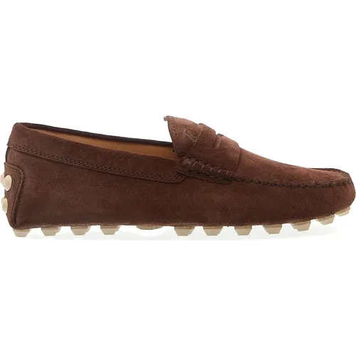 Suede Loafer Shoes , male, Sizes: 7 UK, 6 UK, 7 1/2 UK - TOD'S - Modalova