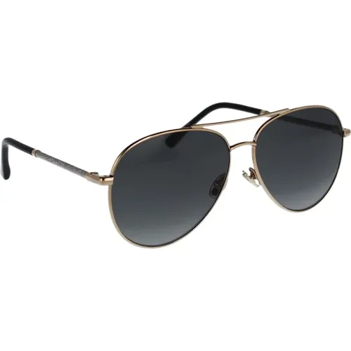 Stylish Sunglasses with Uniform Lenses , female, Sizes: 59 MM - Jimmy Choo - Modalova