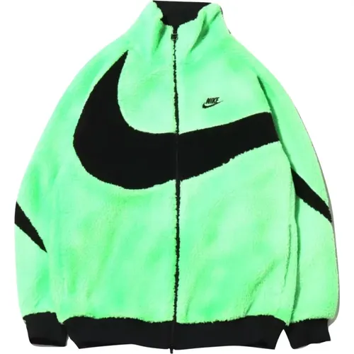 Limitierte Auflage Reversible Boa Jacke Neon Grün , Herren, Größe: 2XL - Nike - Modalova