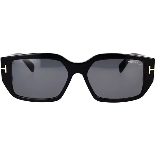 Sunglasses, unisex, , Size: 56 MM Classic Square Sunglasses - Tom Ford - Modalova