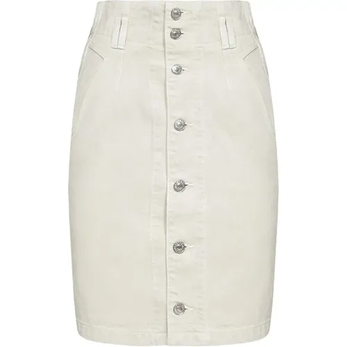 Tloan Denim Mini Skirt , female, Sizes: XL - Isabel marant - Modalova
