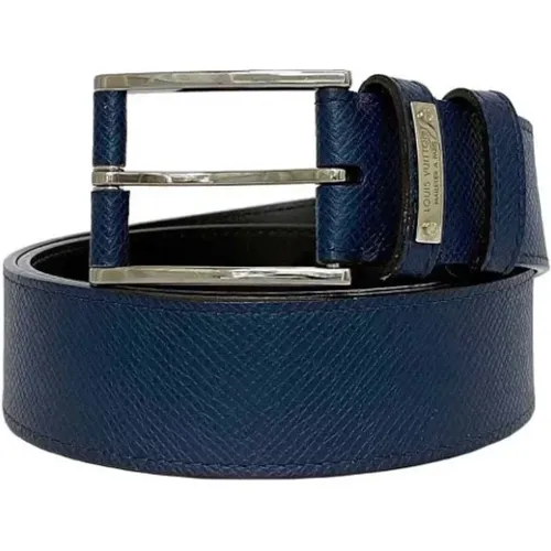 Pre-owned Belts, male, , Size: ONE SIZE Pre-owned Leather belts - Louis Vuitton Vintage - Modalova