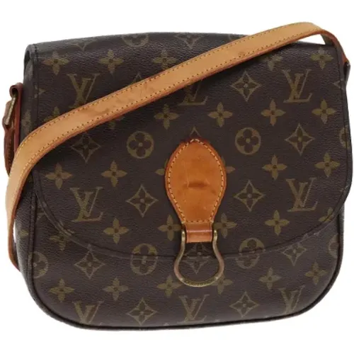 Pre-owned Canvas shoulder-bags , female, Sizes: ONE SIZE - Louis Vuitton Vintage - Modalova