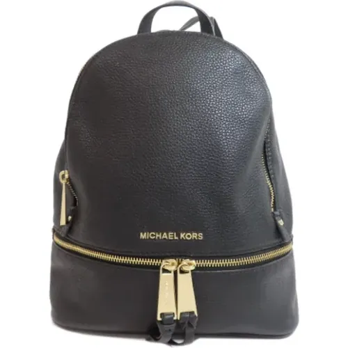 Pre-owned Backpacks, female, , Size: ONE SIZE Pre-owned Leather backpacks - Michael Kors Pre-owned - Modalova