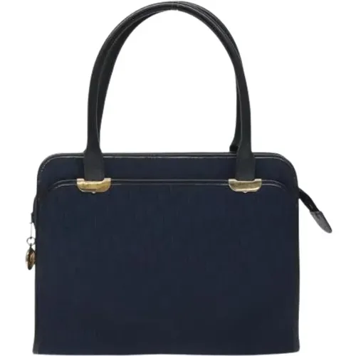 Pre-owned Handbags, female, , Size: ONE SIZE Pre-owned Canvas Handbag - Dior Vintage - Modalova