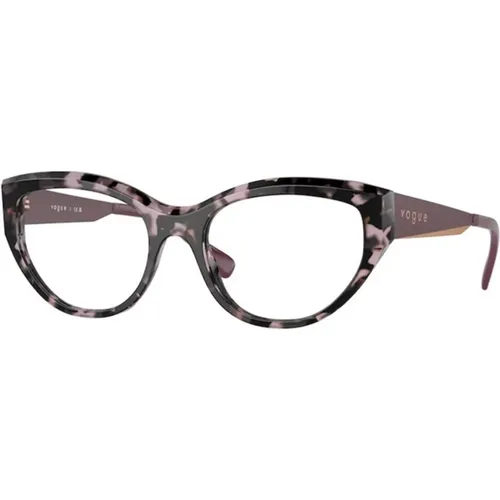 Stylish Carey Glasses , unisex, Sizes: 53 MM - Vogue - Modalova
