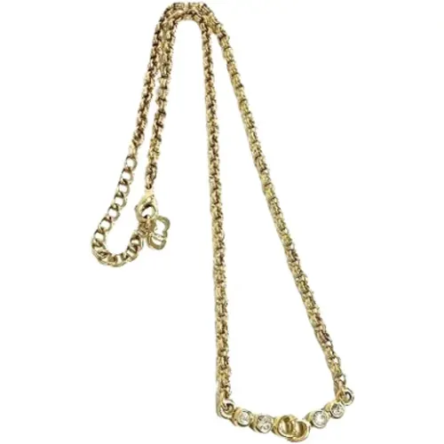 Pre-owned Jewellery, female, , Size: ONE SIZE Pre-owned Metal dior-jewelry - Dior Vintage - Modalova