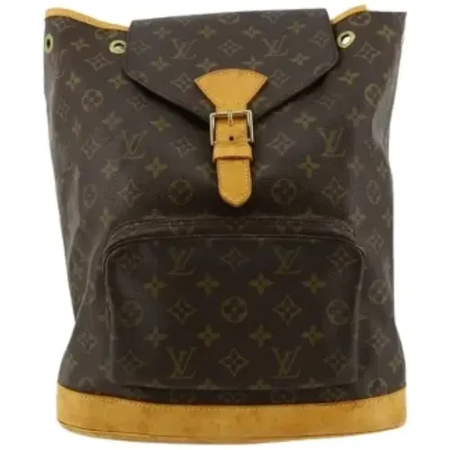 Pre-owned Backpacks, unisex, , Size: ONE SIZE Pre-owned Canvas backpacks - Louis Vuitton Vintage - Modalova