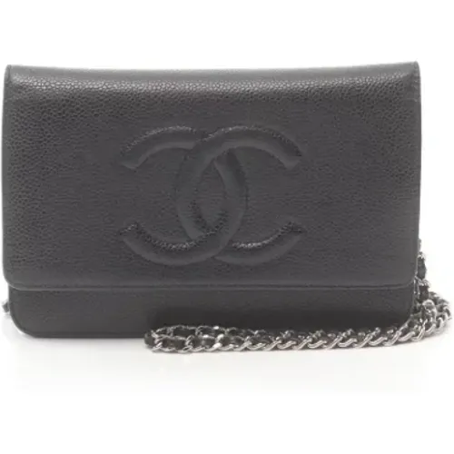 Pre-owned Cross Body Bags, female, , Size: ONE SIZE Pre-owned Leather chanel-bags - Chanel Vintage - Modalova