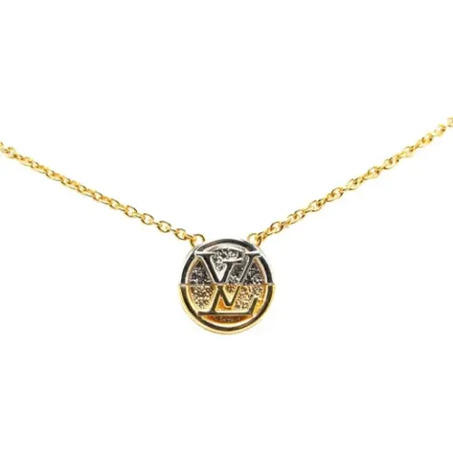 Pre-owned Jewellery, female, , Size: ONE SIZE Pre-owned Metal necklaces - Louis Vuitton Vintage - Modalova