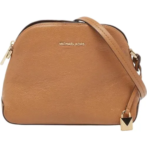 Pre-owned Cross Body Bags, female, , Size: ONE SIZE Pre-owned Leather crossbody-bags - Michael Kors Pre-owned - Modalova