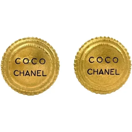 Pre-owned Jewellery, female, , Size: ONE SIZE Pre-owned Gold chanel-jewelry - Chanel Vintage - Modalova