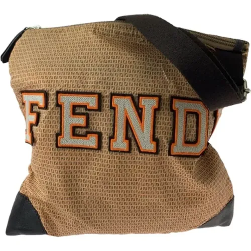 Pre-owned Cross Body Bags, female, , Size: ONE SIZE Pre-owned Canvas fendi-bags - Fendi Vintage - Modalova