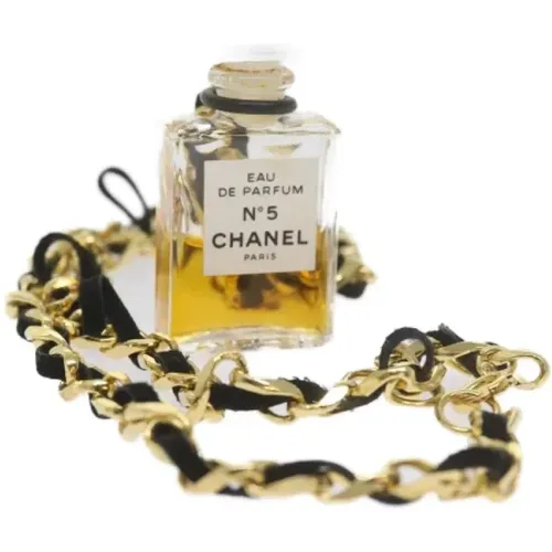 Pre-owned Metal necklaces , female, Sizes: ONE SIZE - Chanel Vintage - Modalova