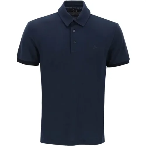 Pegasus Logo Polo Shirt , Herren, Größe: S - ETRO - Modalova